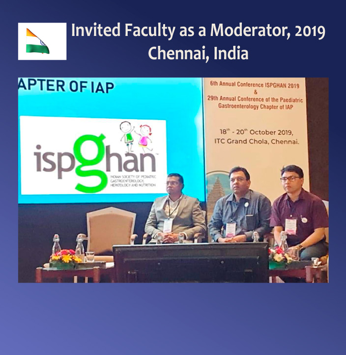 2019 India Faculty ISPGHAN Chennai